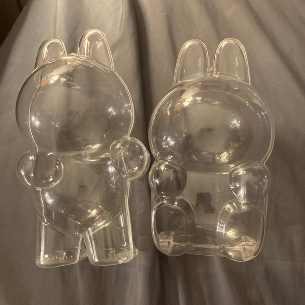 Labubu Clear Protection Cases
